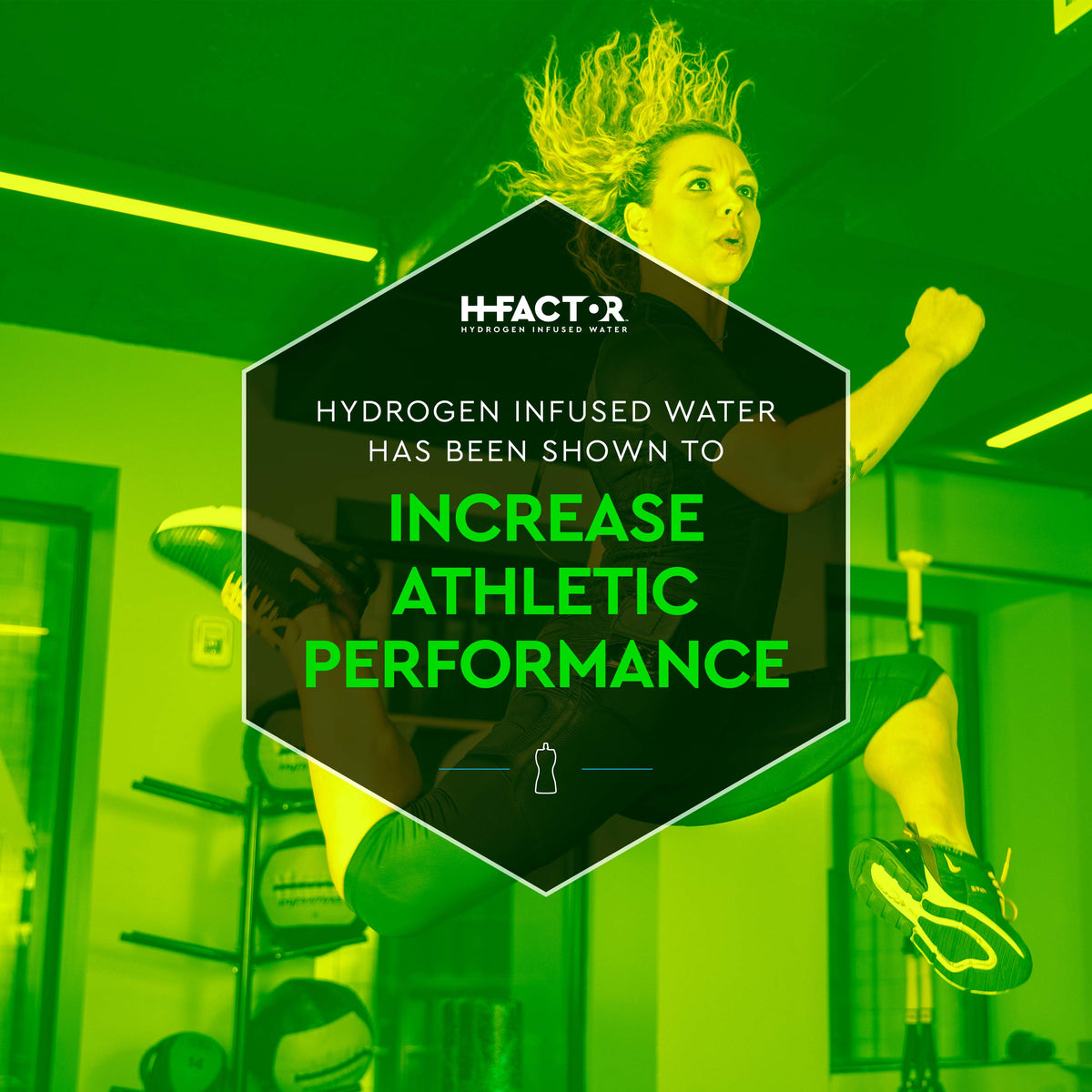 H Factor Hydrogen Infused Water Honeydew - 12 Count - image 2