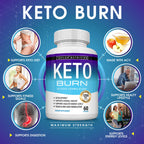 Toplux Keto Burn 1200mg Supplement - 120 Vegetarian Capsules - image 2