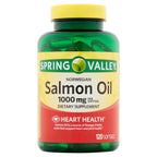 Spring Valley Salmon Oil 1000 mg - 120 Softgels