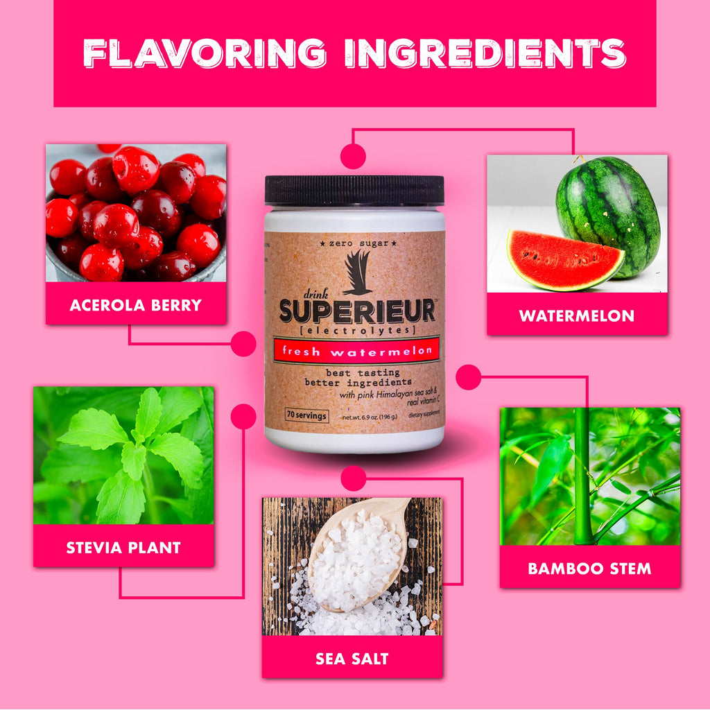 Superieur Sea Mineral Electrolyte Powder