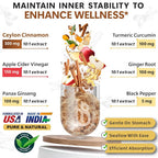 Herbpy Ceylon Cinnamon 6in1 with Apple Cider Vinegar - 100 Capsules - image 2