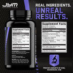 JYM Supplement Science ZMA Zinc & Magnesium - 90 Vegetarian Capsules - image 4