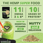GreenIVe Hemp Hearts Raw Hulled Seeds - 3 Pounds - image 2