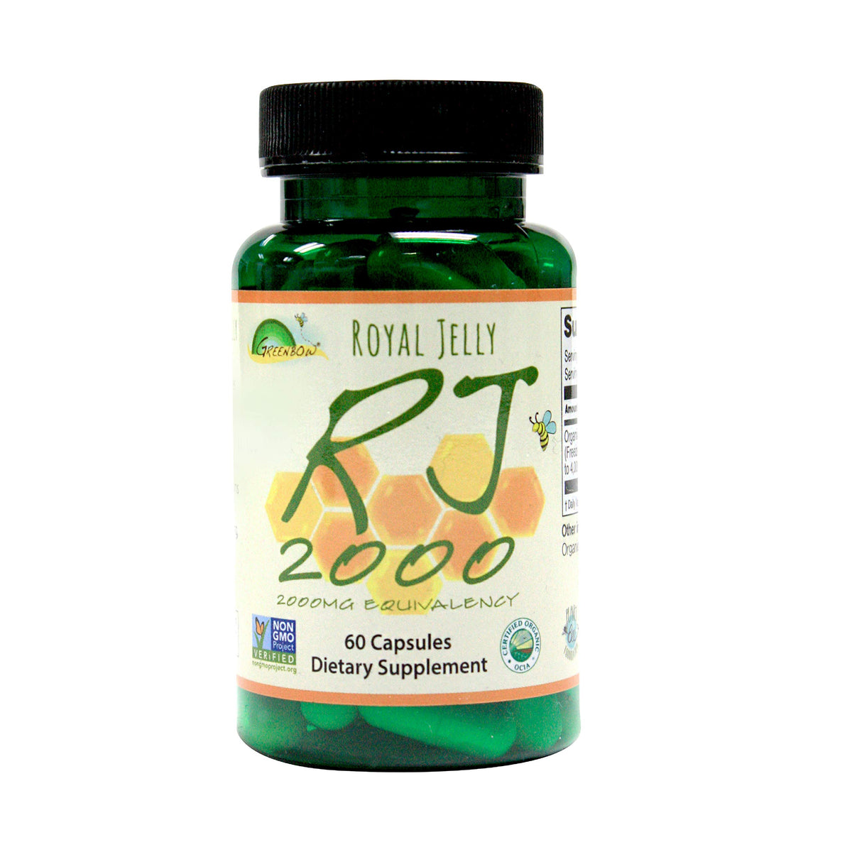 Greenbow Organic Royal Jelly 2000mg - 60 Capsules - image 7