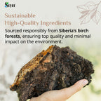 Sayan Chaga Mushroom Extract Powder - 4 oz - image 5