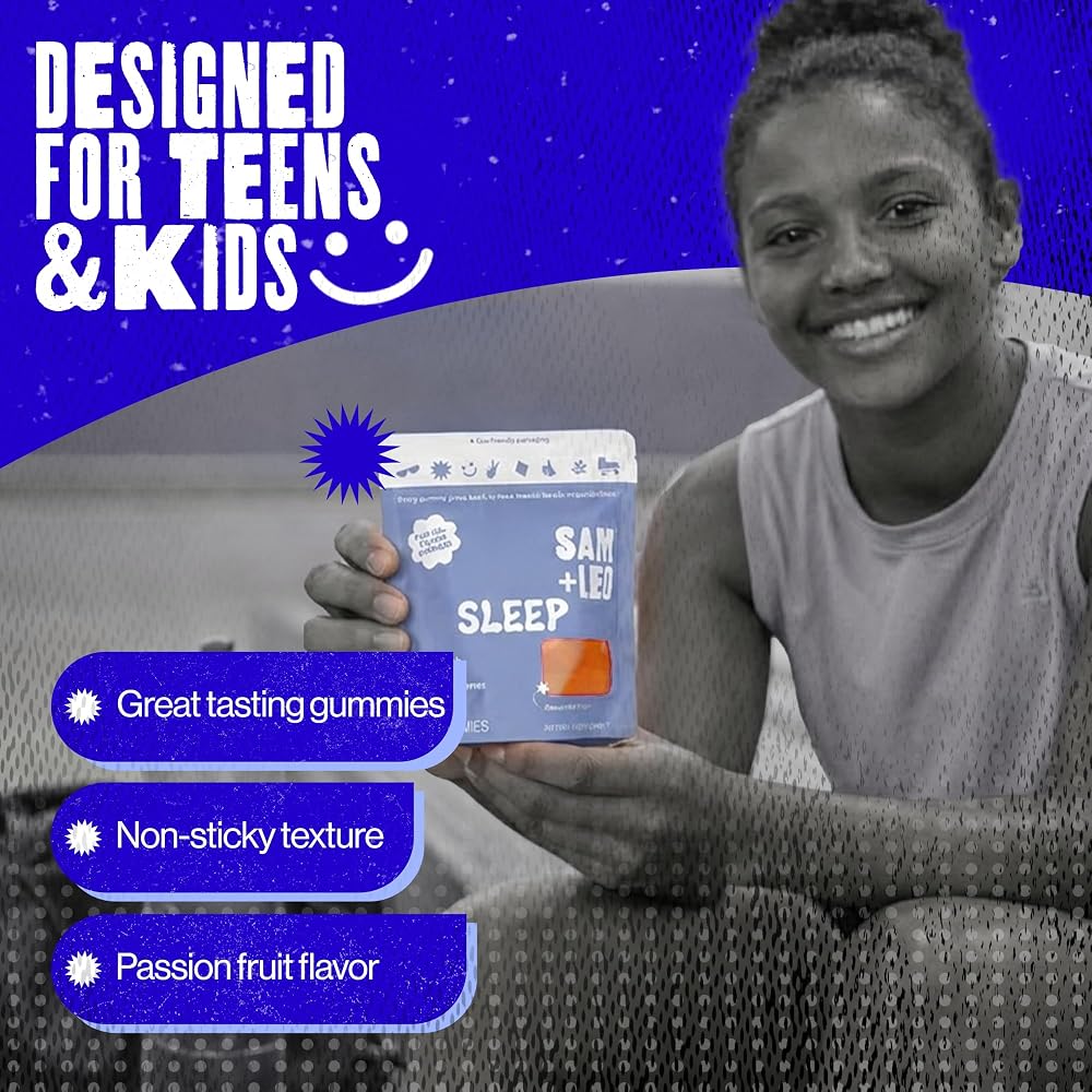 SAM+LEO Gummy Vitamins for Kids & Teens