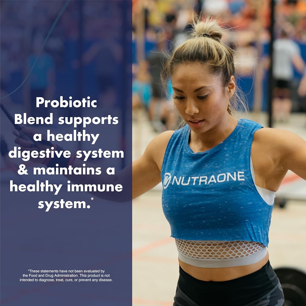 NutraOne ProbioticOne+ 12 Billion CFU Gut Health - 30 Capsules - image 7