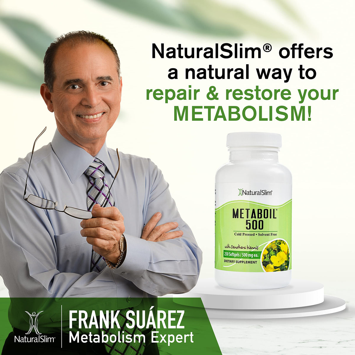 NaturalSlim Metaboil Evening Primrose Oil GLA - 270 Softgels - image 7