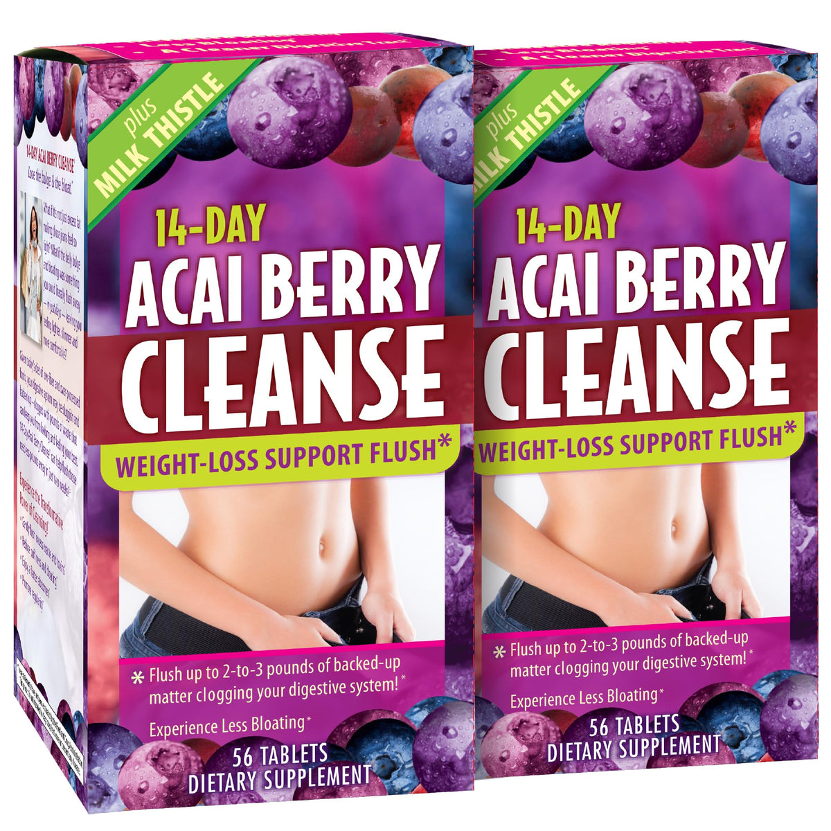 Applied Nutrition 14-Day Acai Berry Cleanse - 56 Tablets