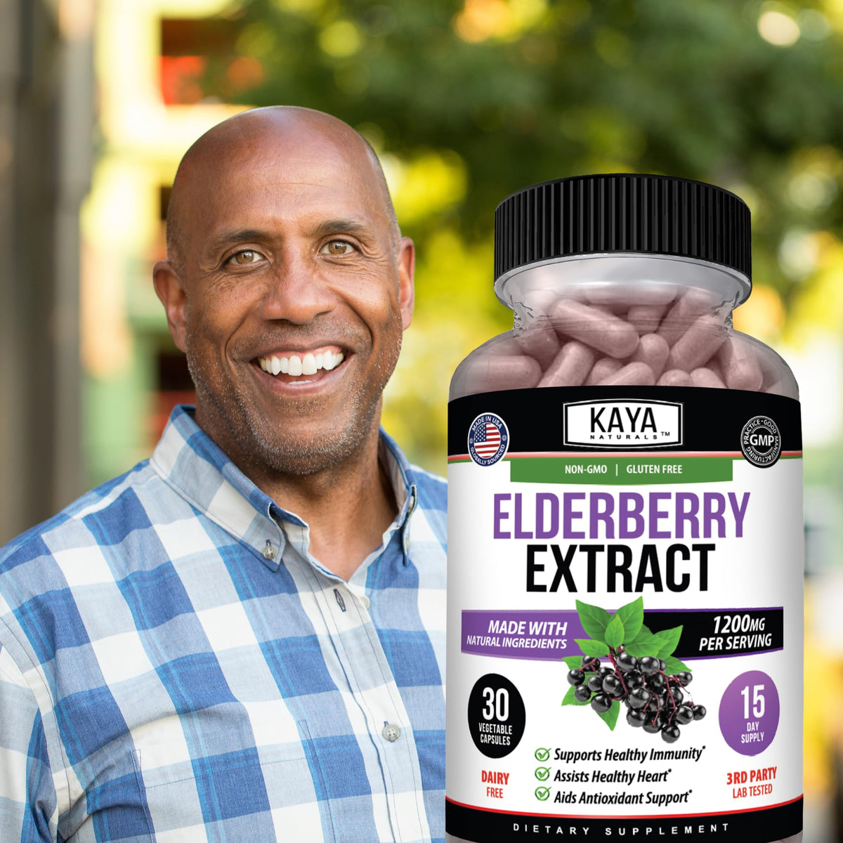 Kaya Naturals Elderberry Immune Support