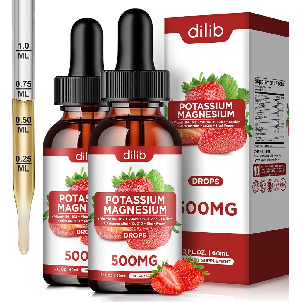 dilib Potassium Magnesium Citrate Supplement