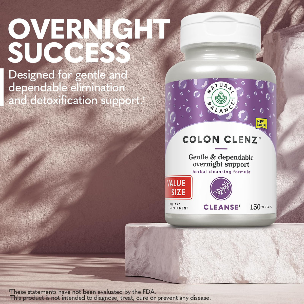 Natural Balance Colon Clenz Herbal Colon Cleanse - 150 Capsules - image 3