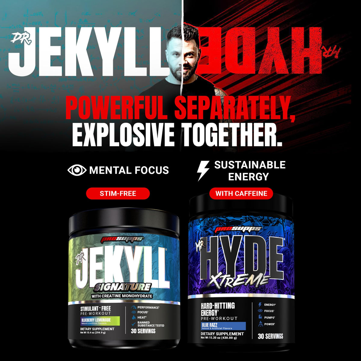ProSupps Mr. Hyde Xtreme Pre Workout Powder with Creatine