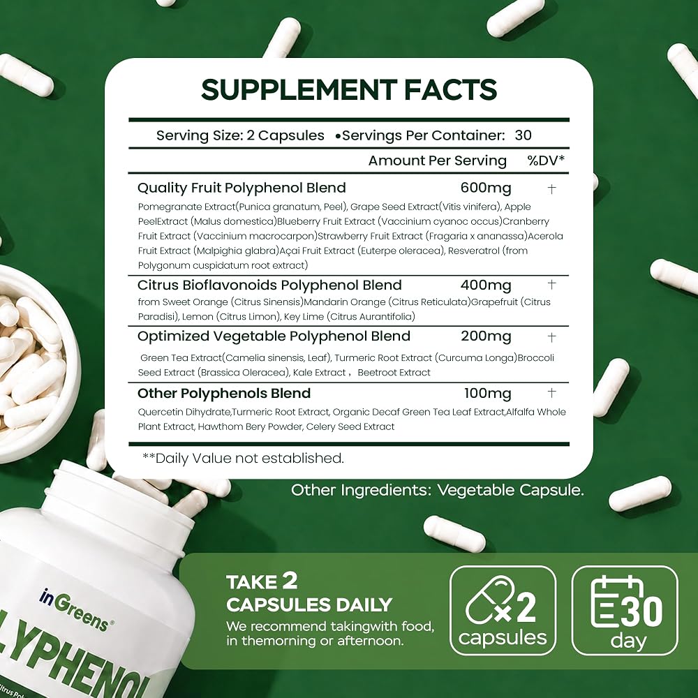 inGreens Polyphenols Supplement