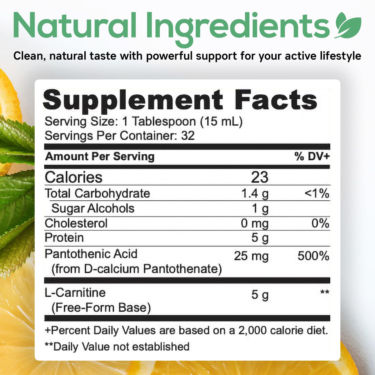 Parker Naturals L-Carnitine Liquid 5000mg Energy Support - 16 Fl Oz - image 5