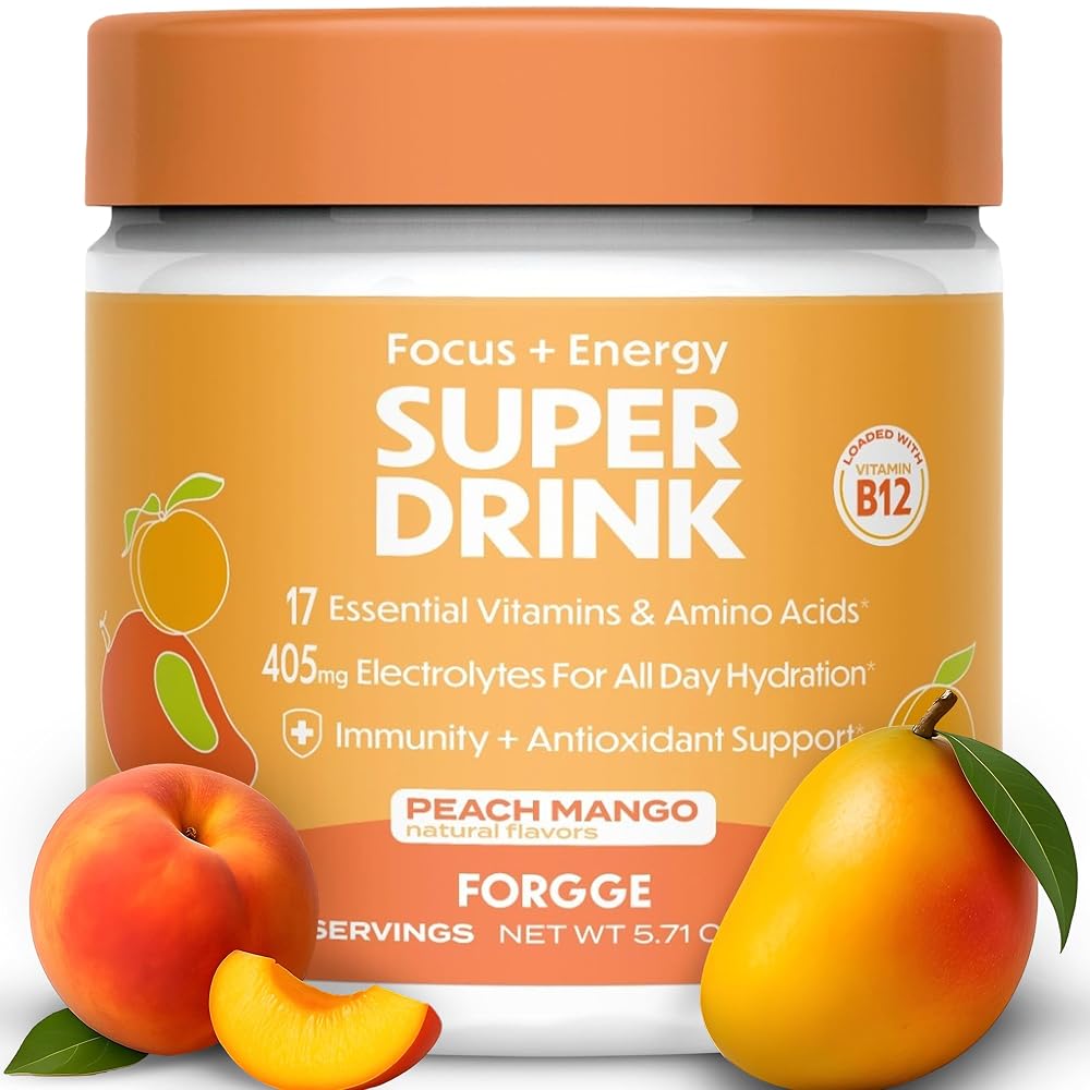 Forgge Gamer Drink - Natural Caffeine and Clean Ingredients - Boost