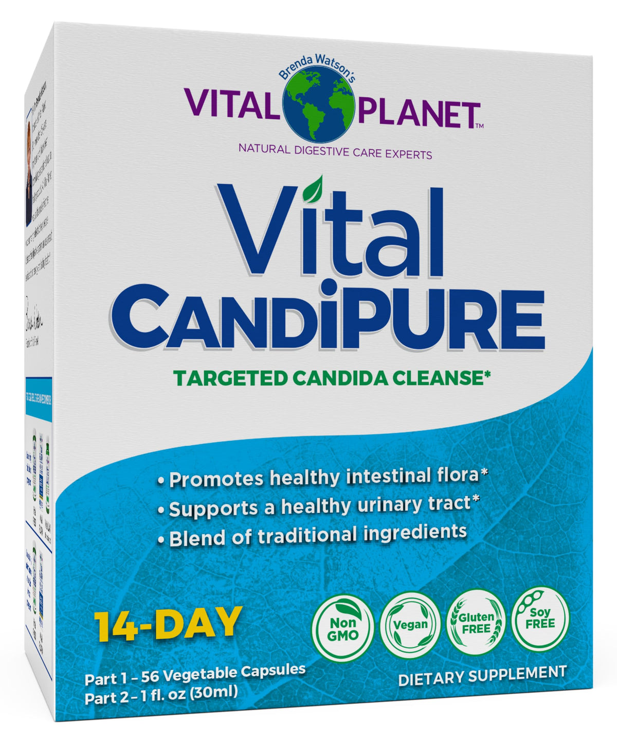 Vital Planet Vital CandiPURE Intestinal Cleanse - 14 Day Kit