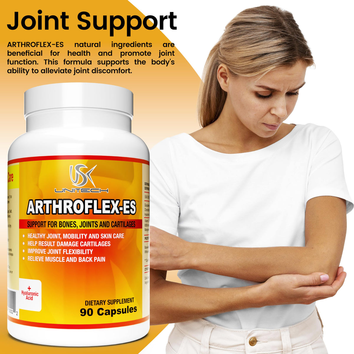 USK Arthroflex-ES Joint Support Supplement - 60 Capsules - image 3