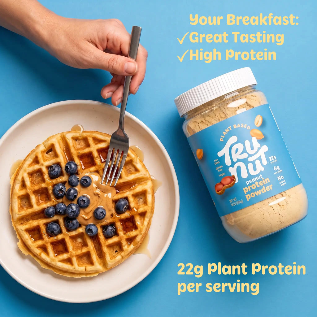 Tru-Nut Vegan Peanut Protein Powder - 16 oz - image 4