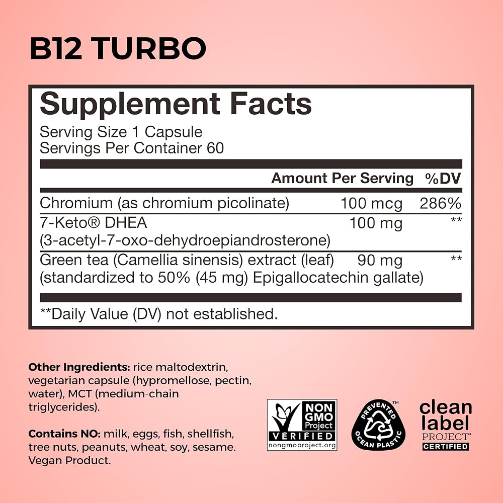 HUM B12 Turbo High Potency Vitamin B12 Daily Energy Support - 30 Tablets - image 5
