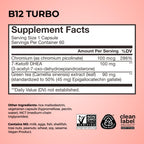 HUM B12 Turbo High Potency Vitamin B12 Daily Energy Support - 30 Tablets - image 5