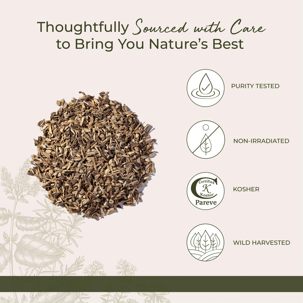 Starwest Botanicals Kava Kava Root Wildcrafted - 1 lb - image 4