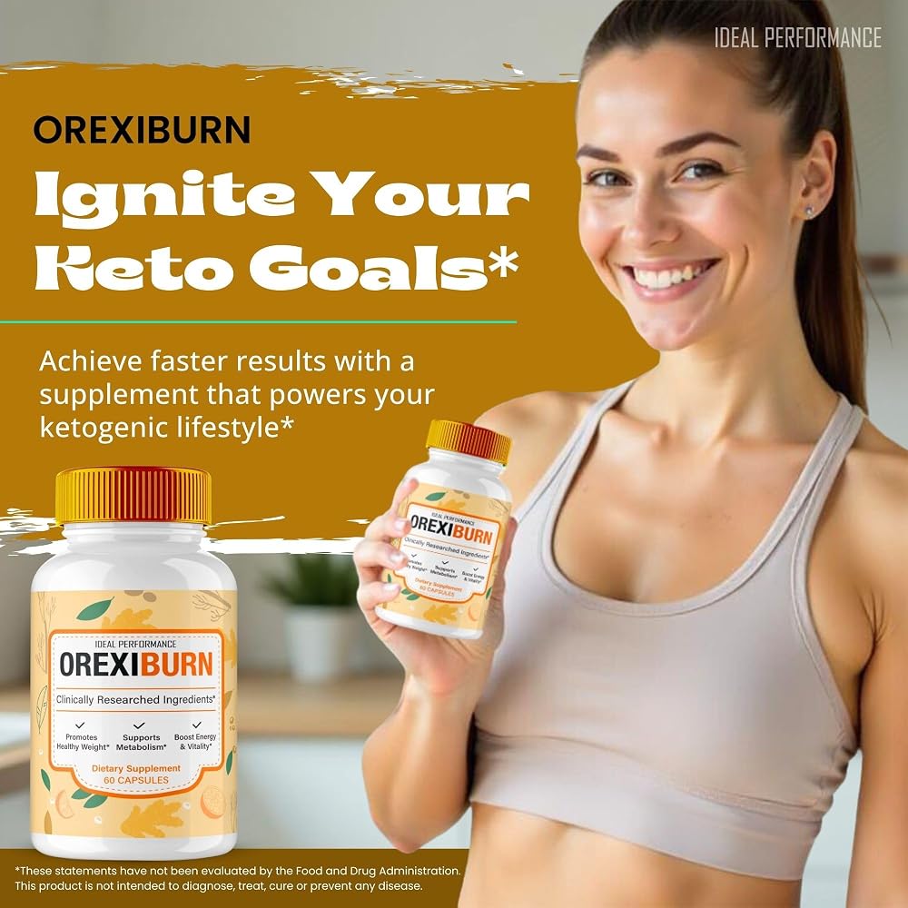 IDEAL PERFORMANCE OrexiBurn Keto Capsules Advanced Formula - 180 Capsules - image 4