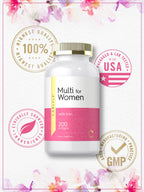 Carlyle Multivitamin for Women with Iron - 200 Softgels - image 5