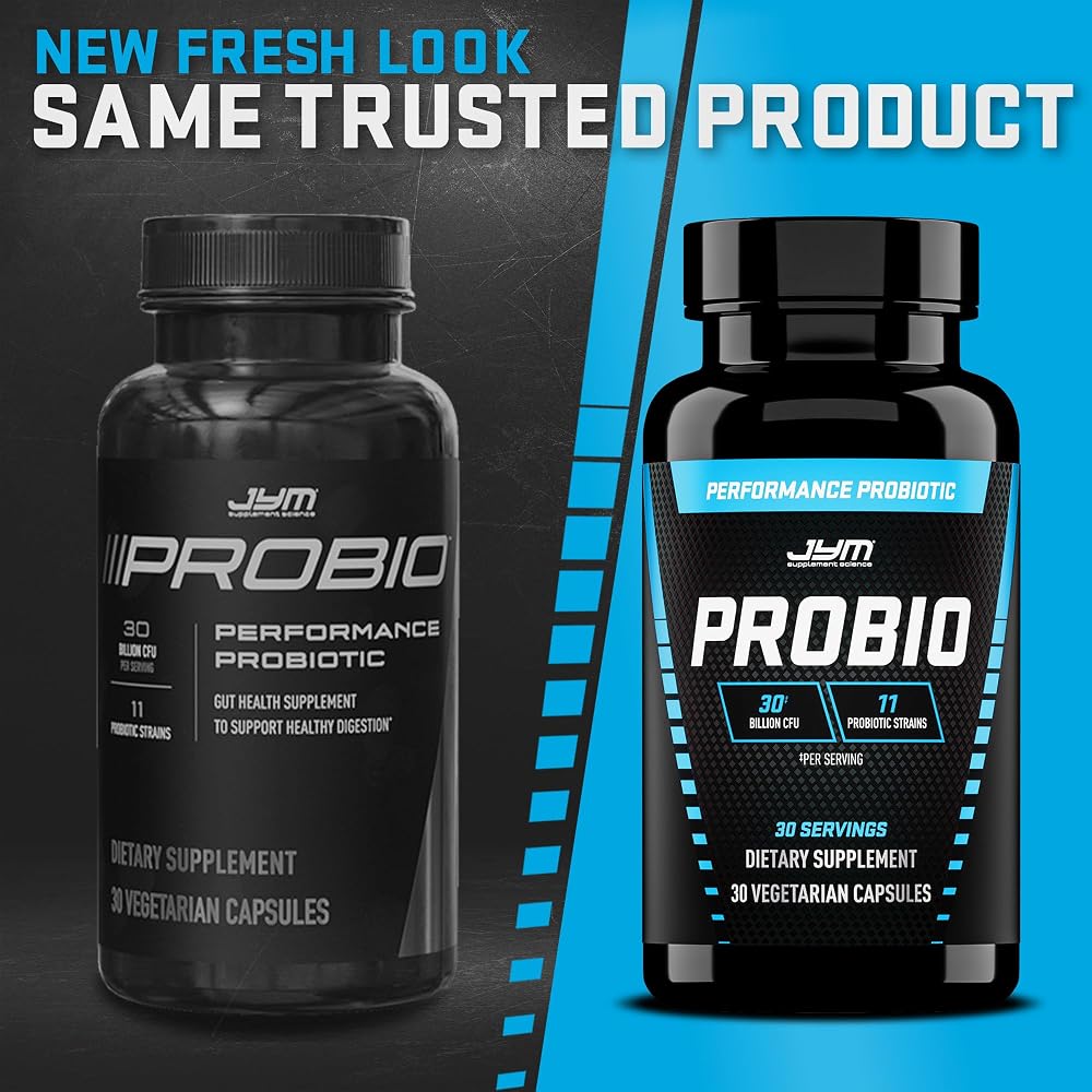 JYM ProBio Probiotic Supplement 11 Strains - 30 Vegetarian Capsules - image 2