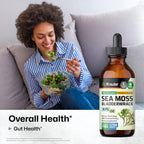 BIO KRAUTER Sea Moss Seaweed Supplement Drops - 4 Fl Oz - image 2