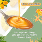 ZAFiNCO Liquid Collagen with Biotin Mango Flavor - 16 Fl Oz - image 5