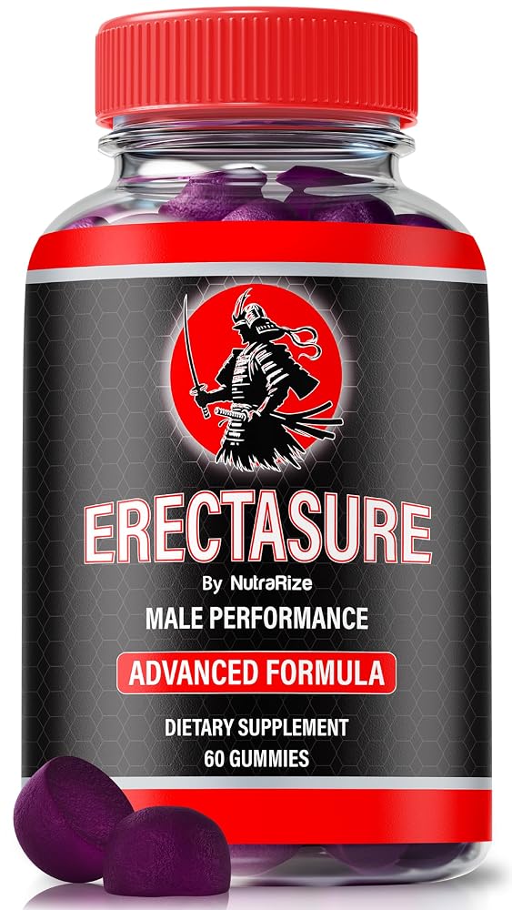 NutraRize Erectasure Gummies for Men – 60 Gummies