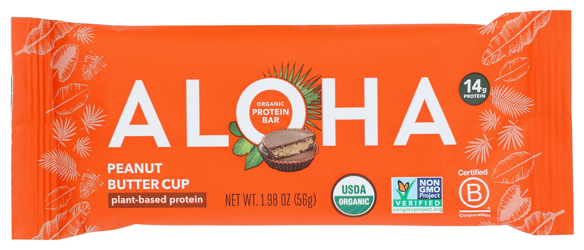 ALOHA Organic Plant Based Protein Bars