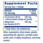 Life Extension Super-Absorbable CoQ10 with d-Limonene 50 mg - 60 Softgels - image 3