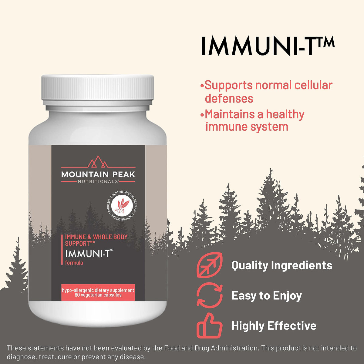 Mountain Peak Nutritionals Immuni - Immune System & Whole Body