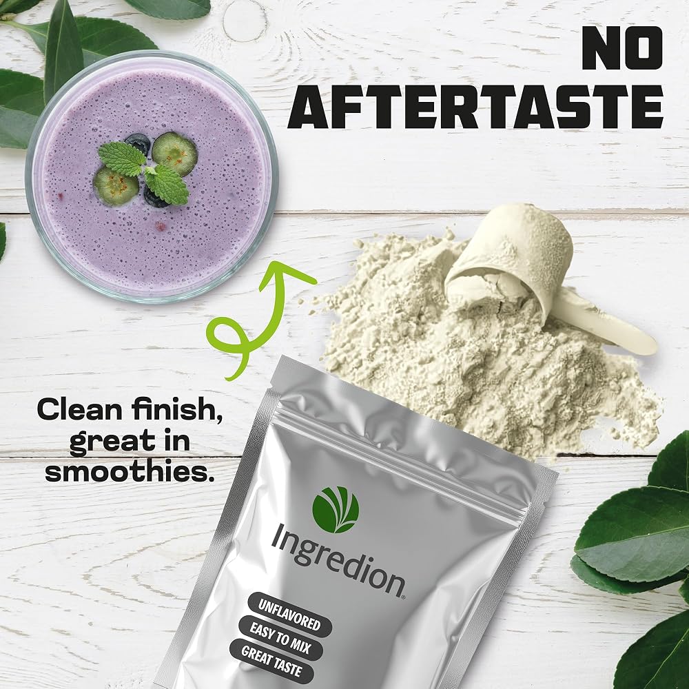 Generic Pea Protein Isolate Powder Non-GMO - 8 lb - image 3