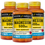 Mason Natural Magnesium 500 mg Extra Strength - 300 Tablets