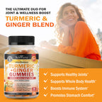 BioSchwartz Turmeric Curcumin with Ginger Gummies - 120 Count - image 2