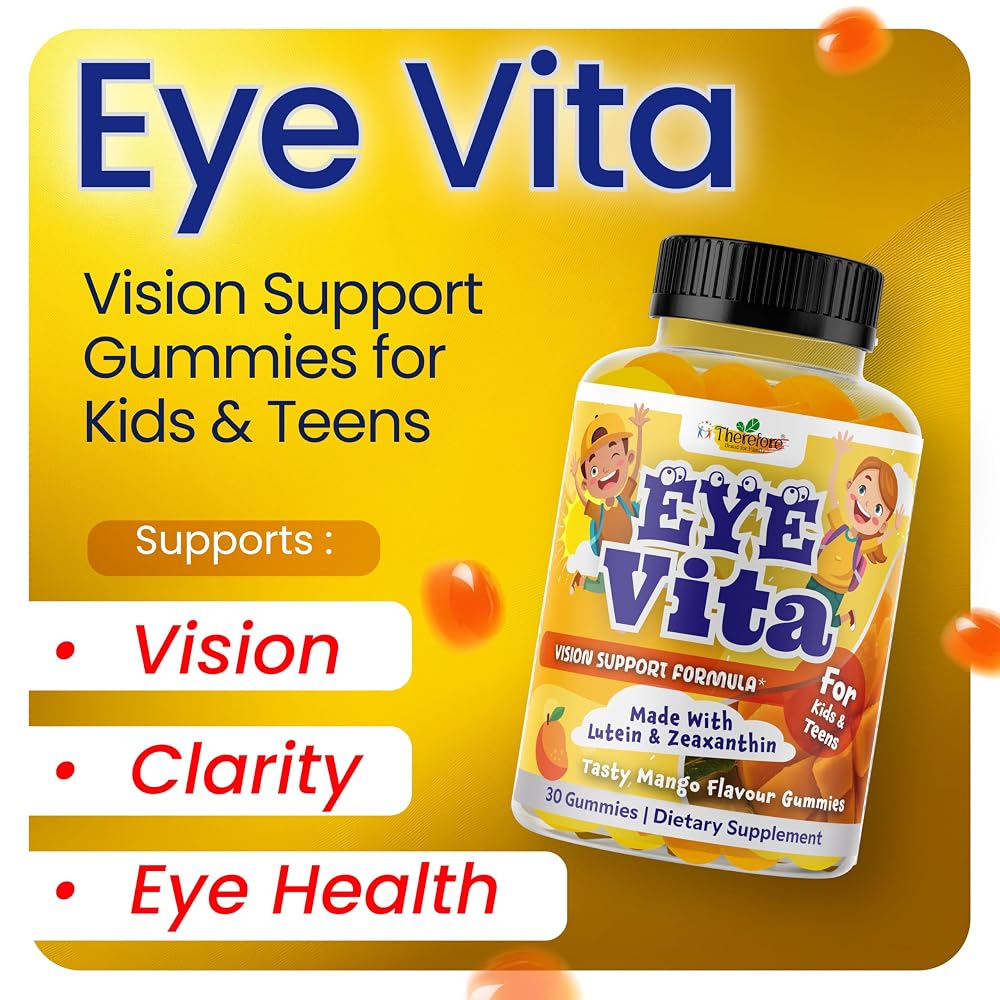 Therefore Kids Eye Vitamins Lutein 12mg - 30 Gummies - image 3