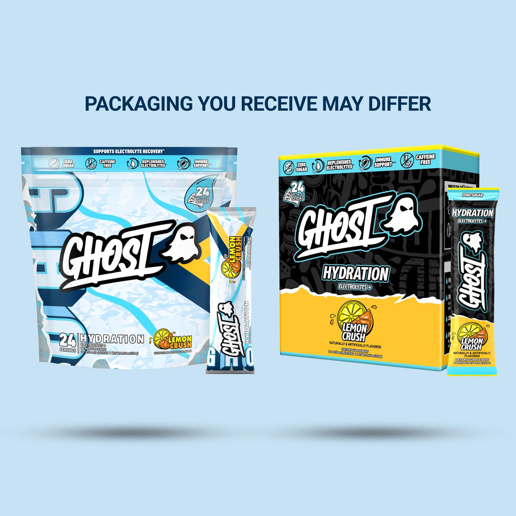 GHOST Hydration Tub & Sticks, Electrolyte Powder