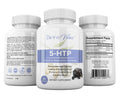 Divine Vibes 5-HTP 200mg Plus Calcium for Mood & Sleep - 60 Capsules