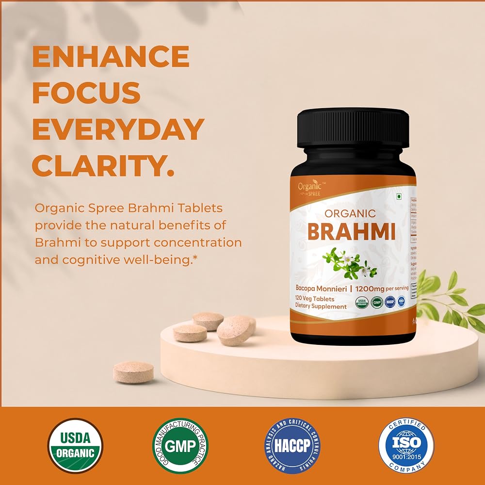 ORGANIC SPREE BRAHMI 120