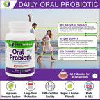MARS WELLNESS Oral Probiotic Supplement with BLIS K12 4 Billion CFU