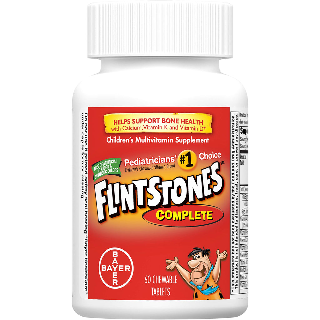 Flintstones Complete Children's Multivitamin Chewable Tablets - 60 Count - image 2