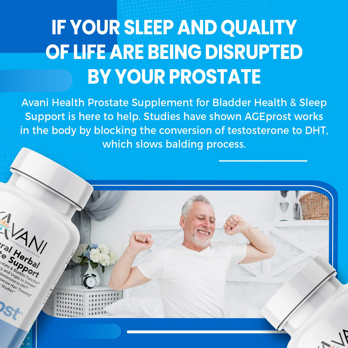 Avani Health AGEprost Prostate Support - 30 Capsules - image 5