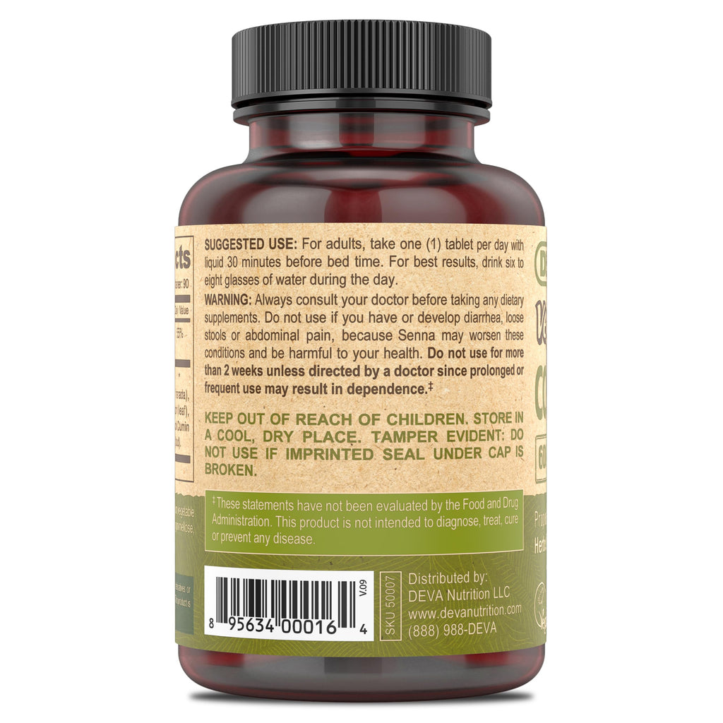 DEVA Vegan Colon Assist Tablets with Magnesium - 90 Tablets - image 3