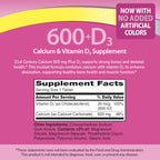 21st Century Calcium Plus D Supplement Tablet 600 mg - 400 Tablets - image 2