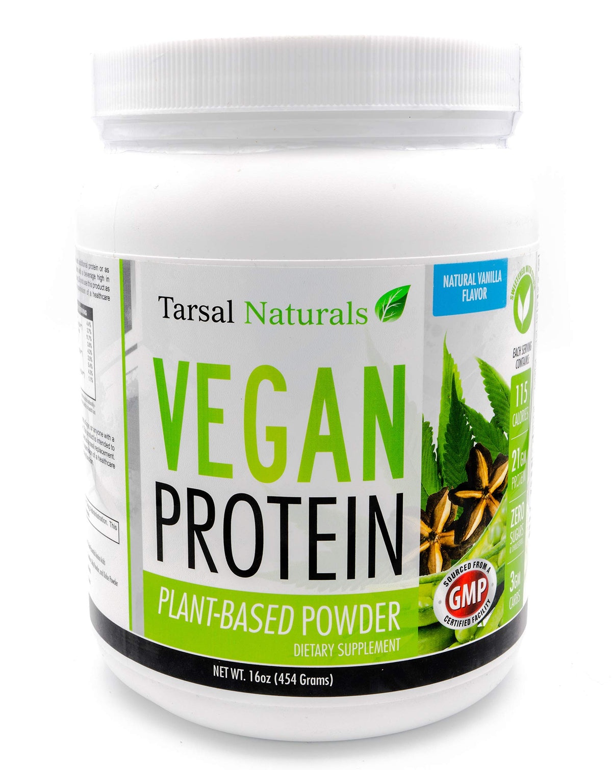 Tarsal Naturals Protein Powder Vanilla Flavor - 454g