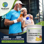 BlueEarth Company L-Arginine 5000mg + L-Citrulline Complex Powder