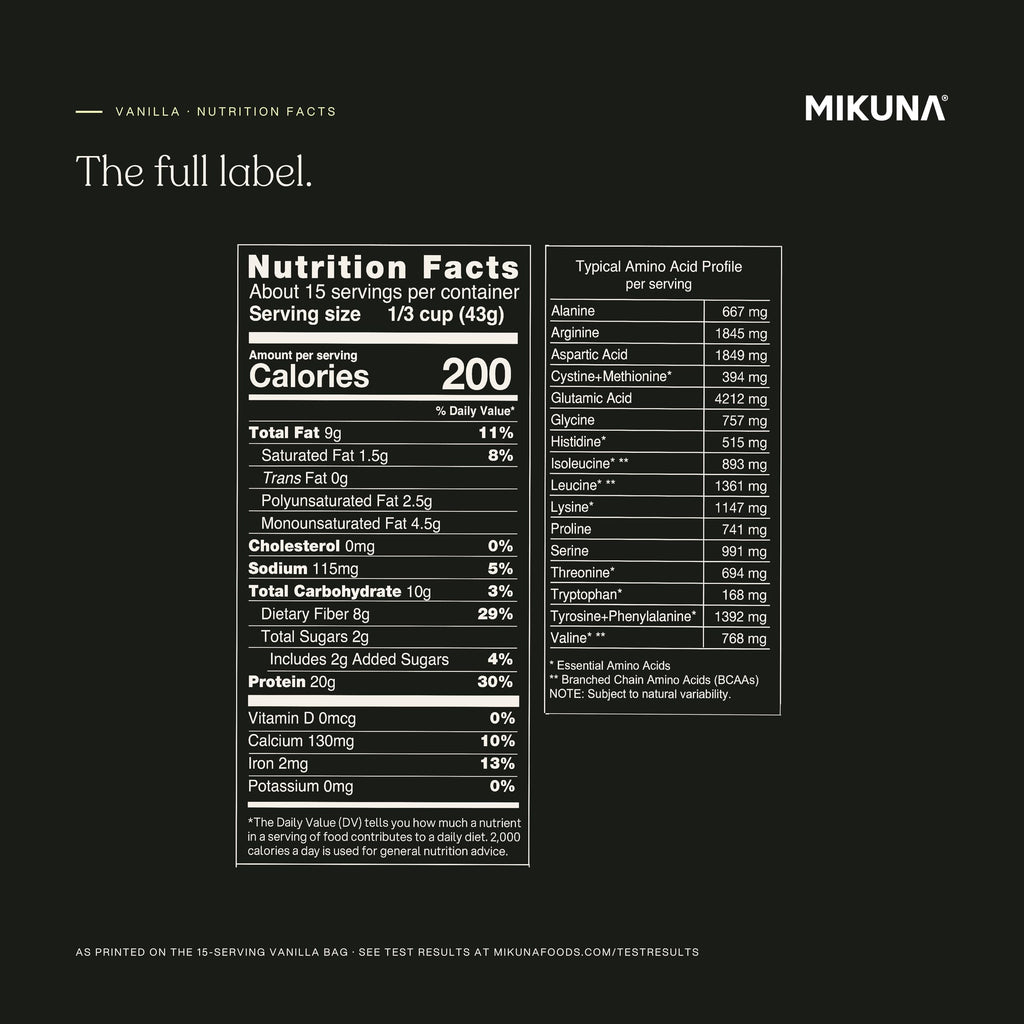 Mikuna Chocho Plant Protein